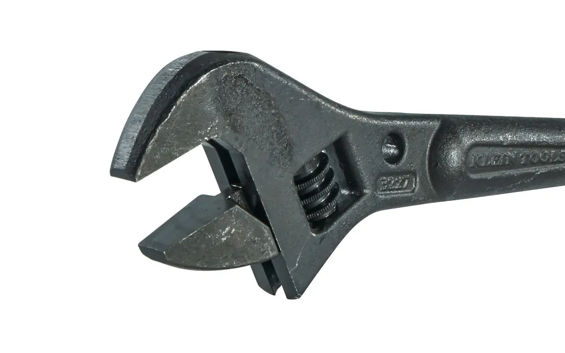 Klein 16" Adjustable Wrench with Spud Handle