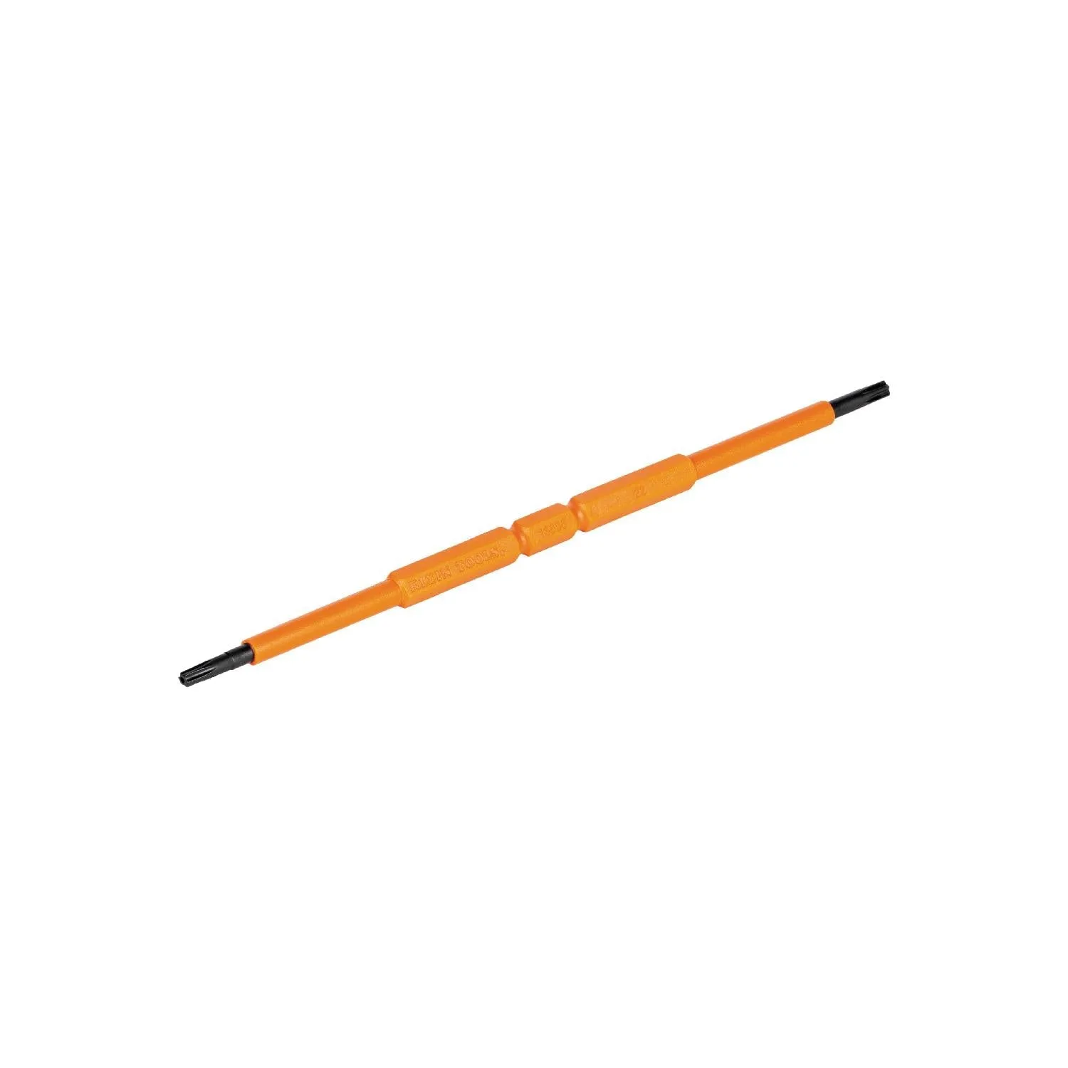 Klein Tools 13158INSP Screwdriver Blades, Insulated Double-Ended TORX, 2-Pack