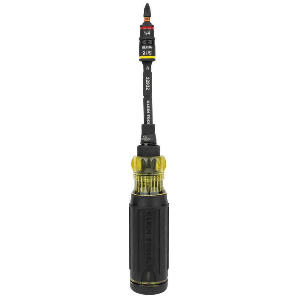 Klein Tools 32516HD KNECT 16-in-1 Impact Rated Hybrid Screwdriver & Nut Driver