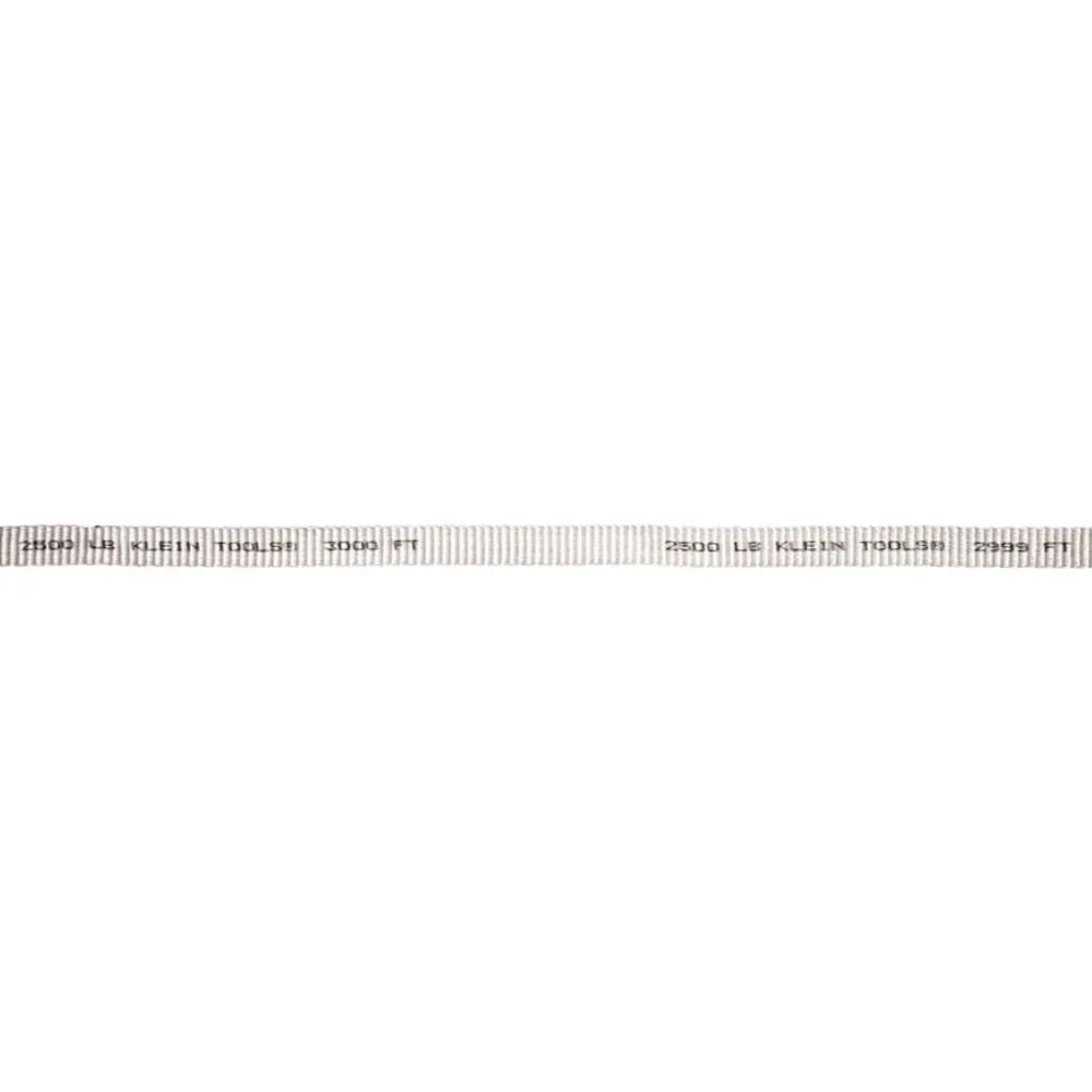 Klein Tools 50142 Conduit Measuring Pull Tape for Heavy-Duty Cable and Wire Pulling, 2500-Pound x 3000-Foot Long