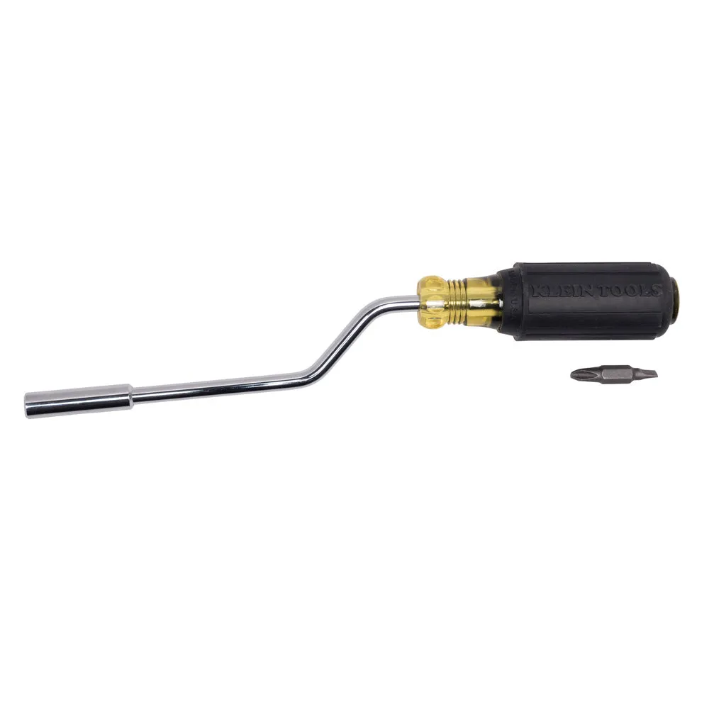 Klein Tools 67100 9.8" 2-in-1 Interchangeable Rapi-Driv Screwdriver