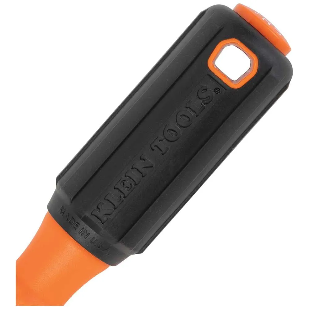 Klein Tools 6836INS Insulated Screwdriver, #2 Phillips Tip, 6-Inch Round Shank