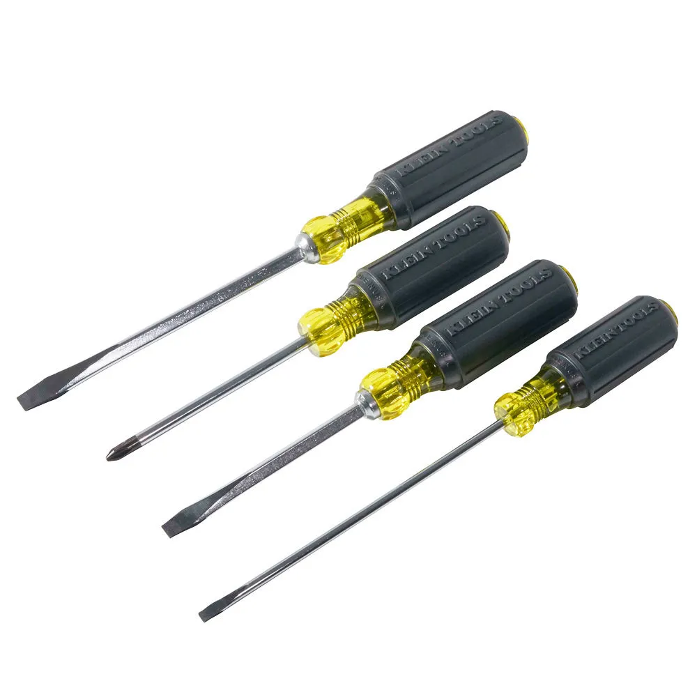 Klein Tools 85105 Cushion-Grip Screwdriver Set, 4 Piece