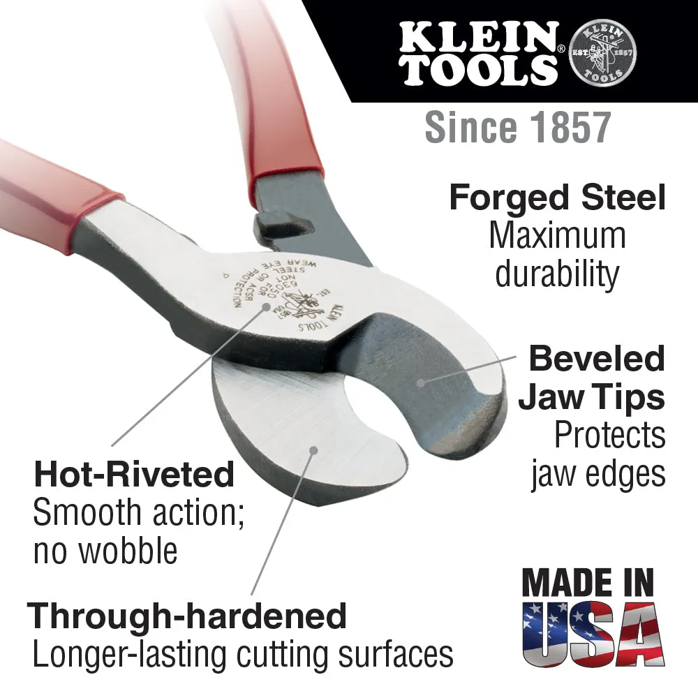 Klein Tools J63050 Journeyman High Leverage Cable Cutter