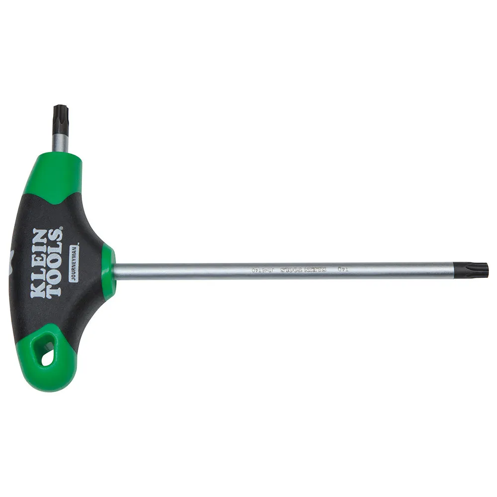 Klein Tools JTH6T20 T20 TORX Hex Key with Journeyman T-Handle, 6-Inch