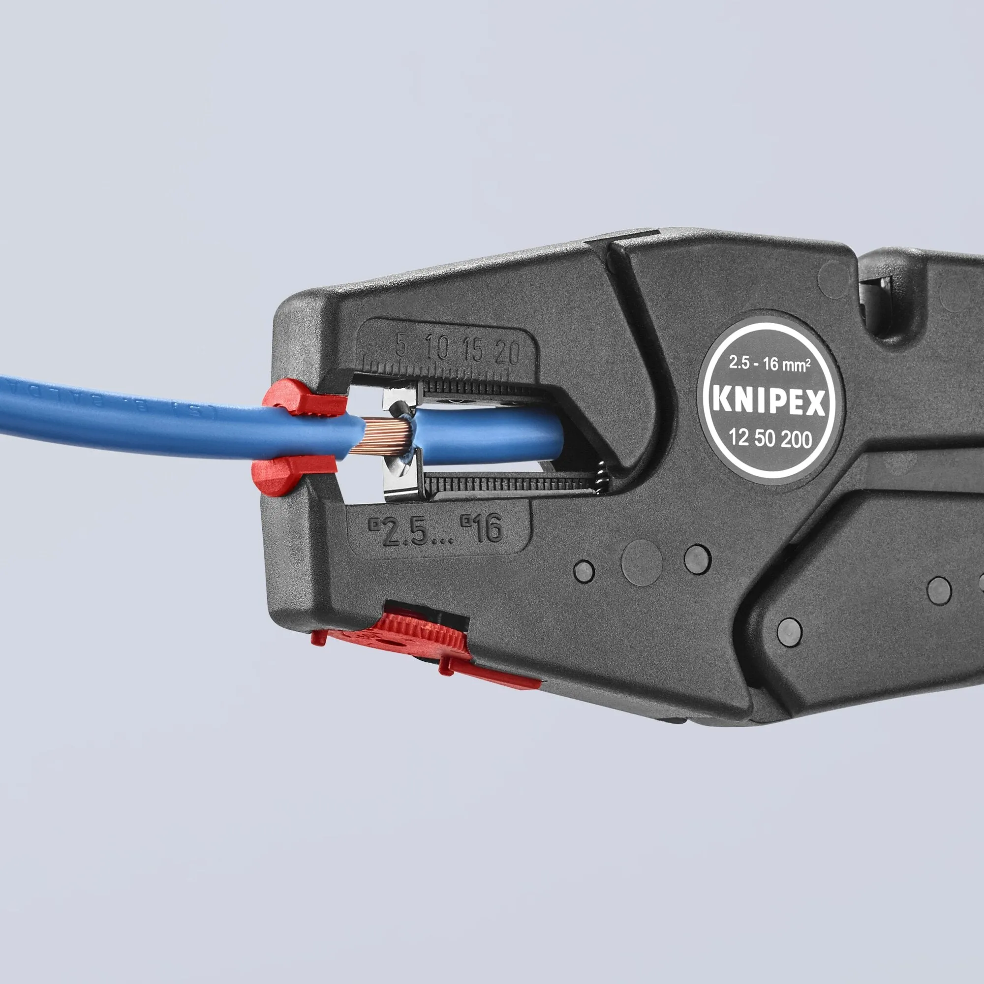 Knipex 12 50 200 8" Self-Adjusting Wire Stripper 6-14 AWG