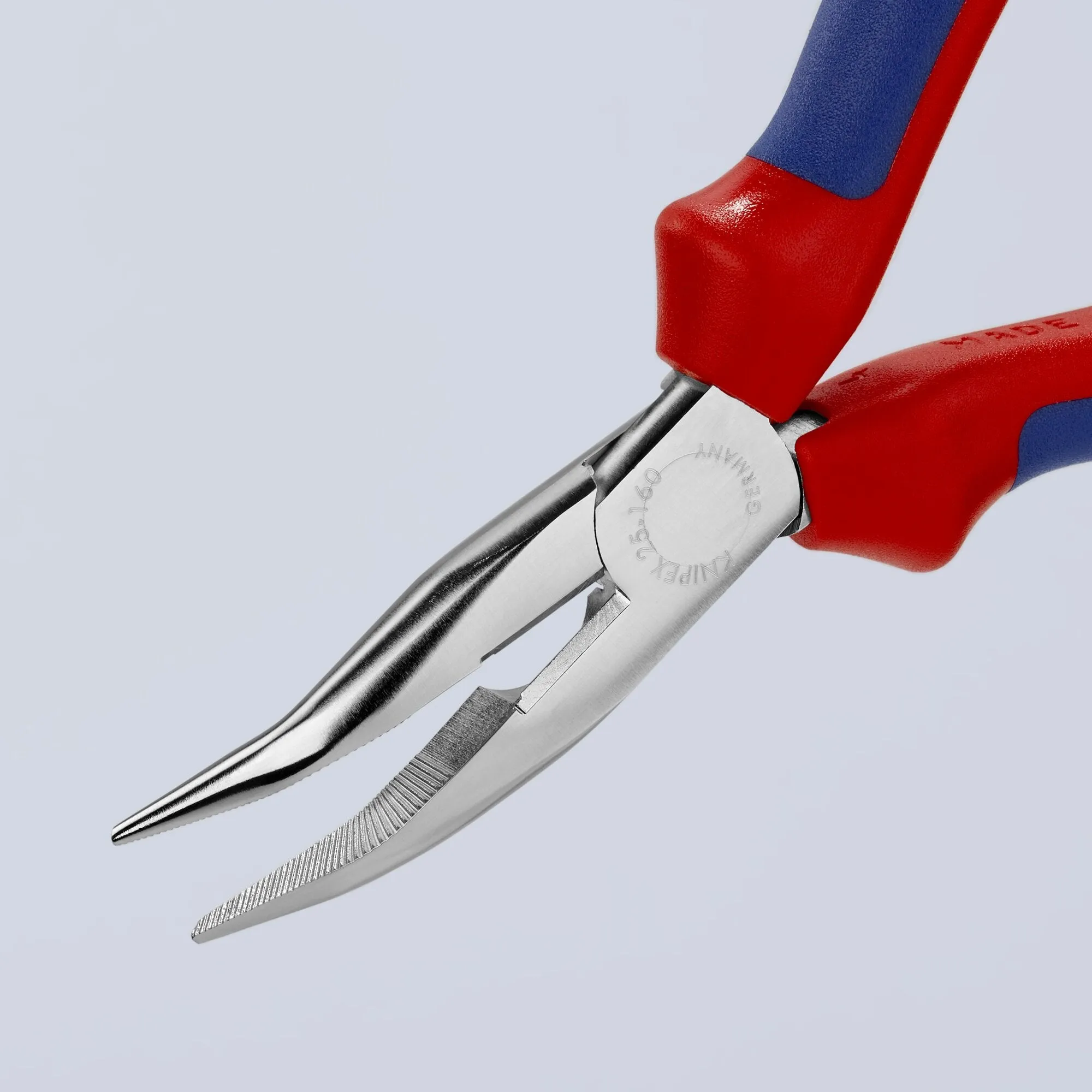 Knipex 25 25 160 6 1/4" Long Nose 45 Angled Pliers with Cutter
