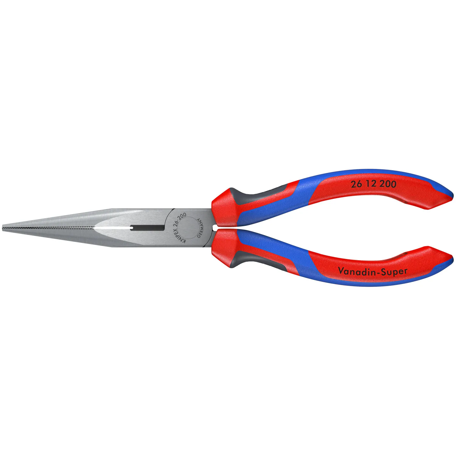 Knipex 26 12 200 KnipeXtend Long Nose Pliers with Cutter, 8"