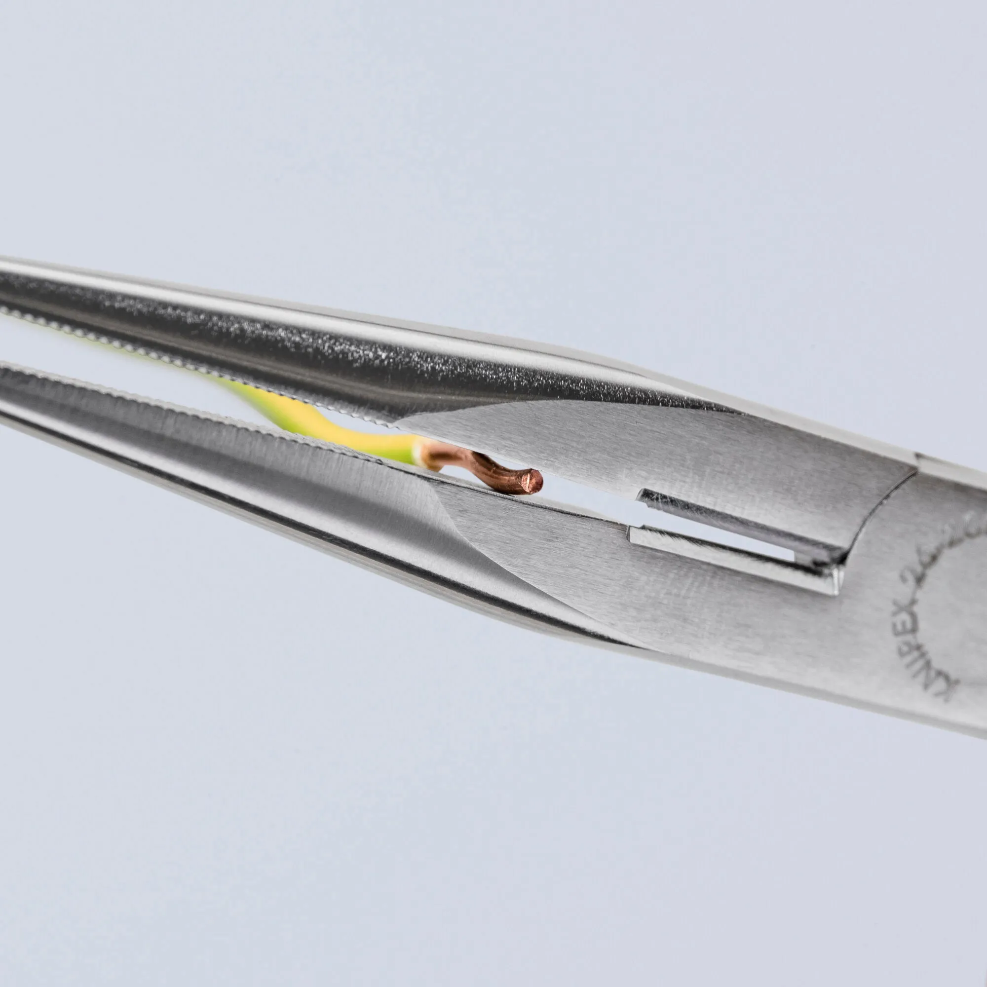 Knipex 26 16 200 8" Long Nose Pliers with Cutter-1000V Insulated