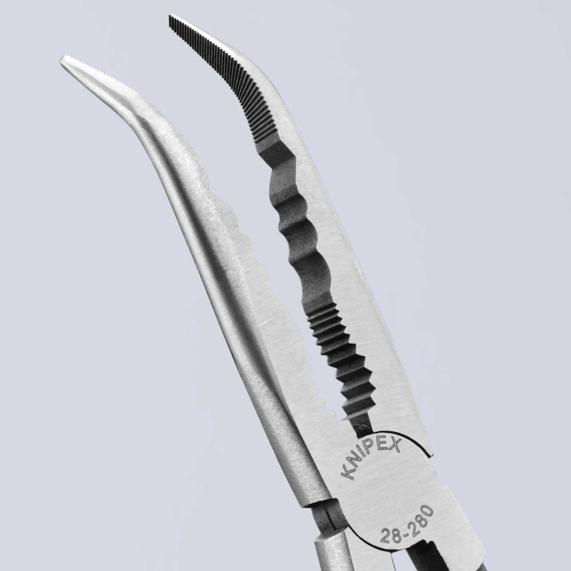 Knipex 28 81 280 11" Extra Long Needle-Nose 45 Angled Pliers