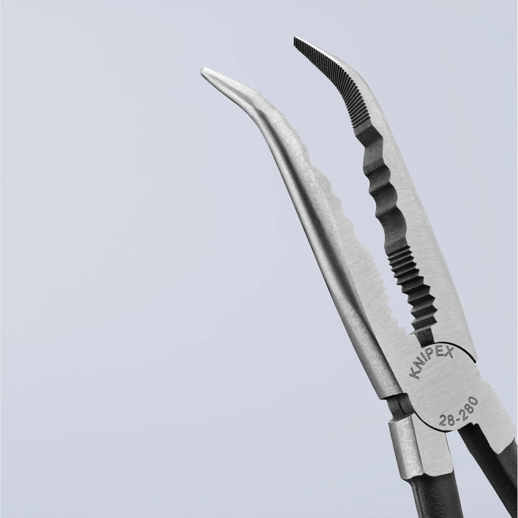 Knipex 28 81 280 11" Extra Long Needle-Nose 45 Angled Pliers