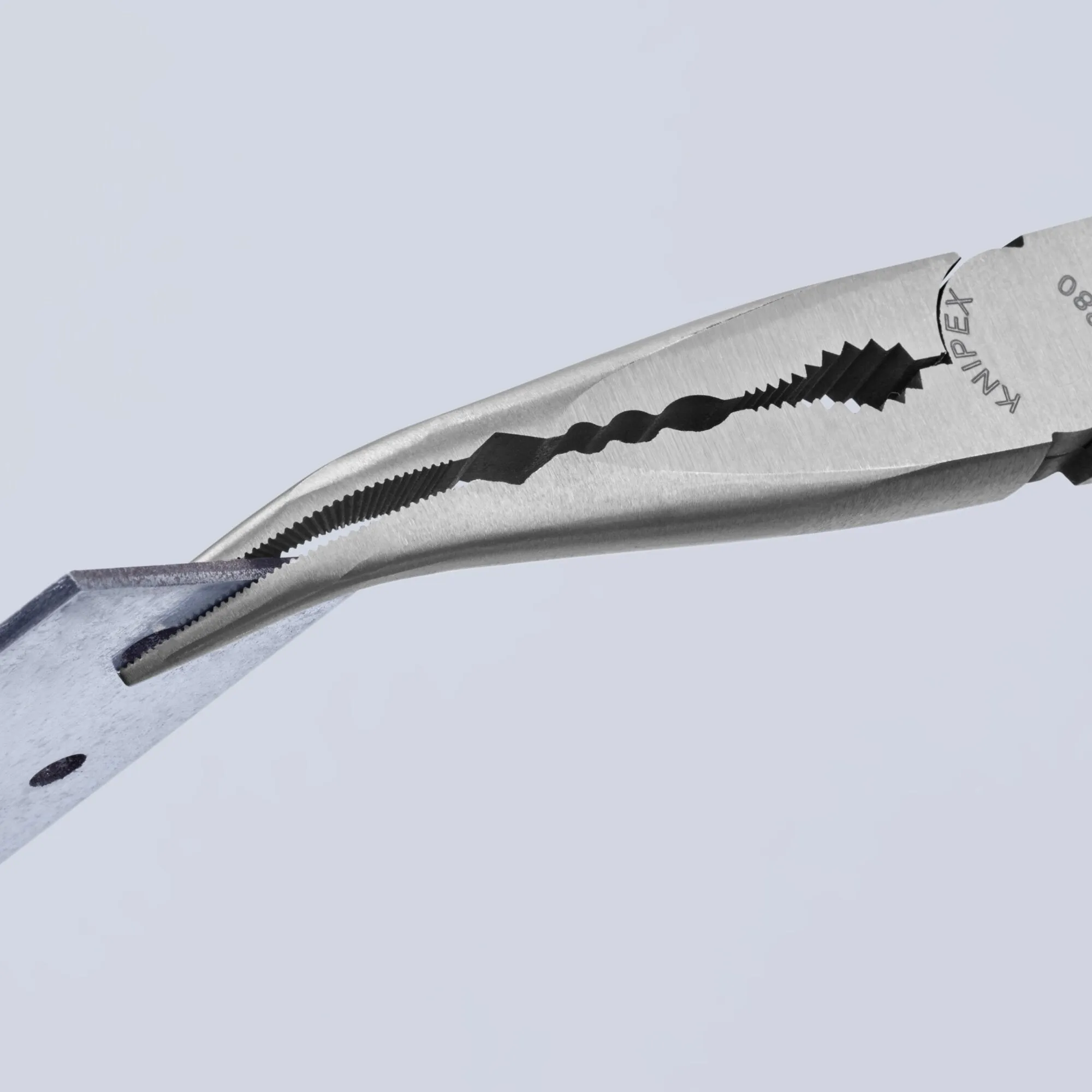 Knipex 28 81 280 11" Extra Long Needle-Nose 45 Angled Pliers