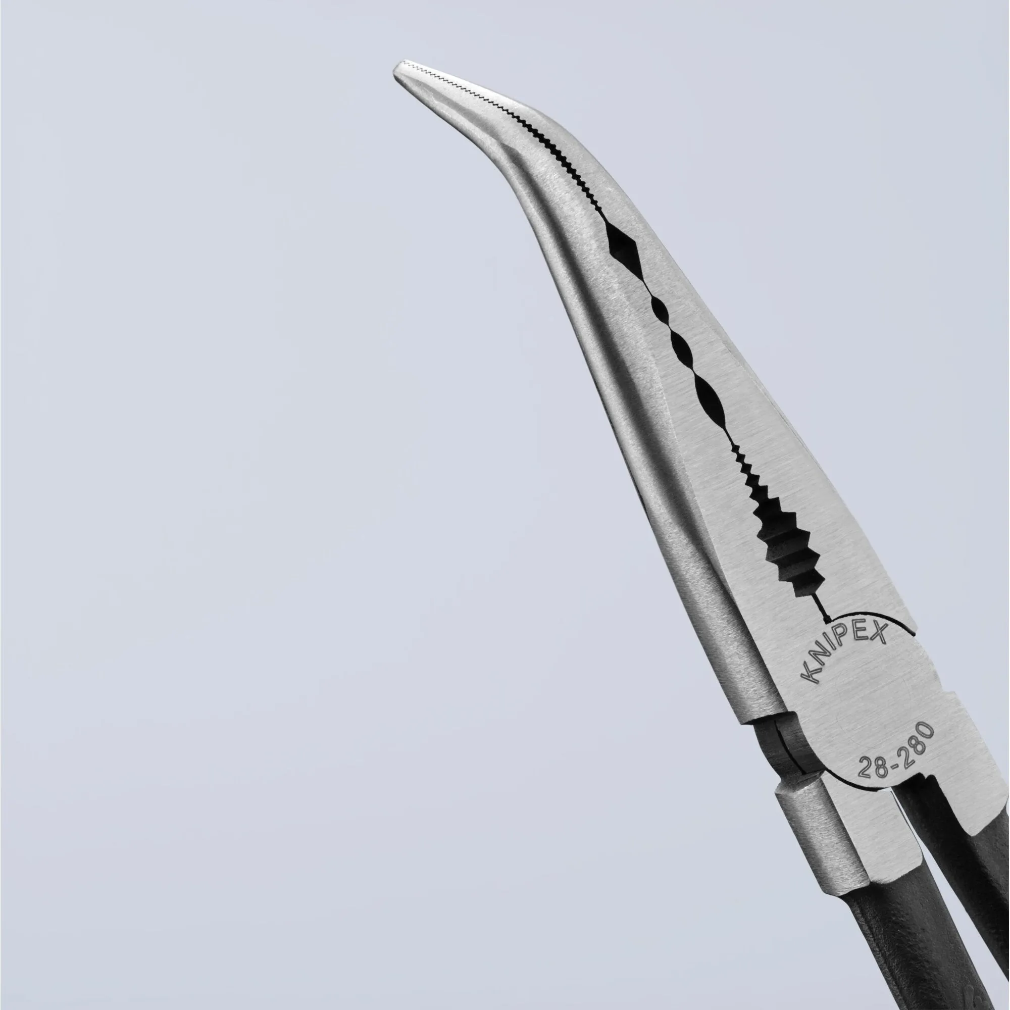 Knipex 28 81 280 11" Extra Long Needle-Nose 45 Angled Pliers