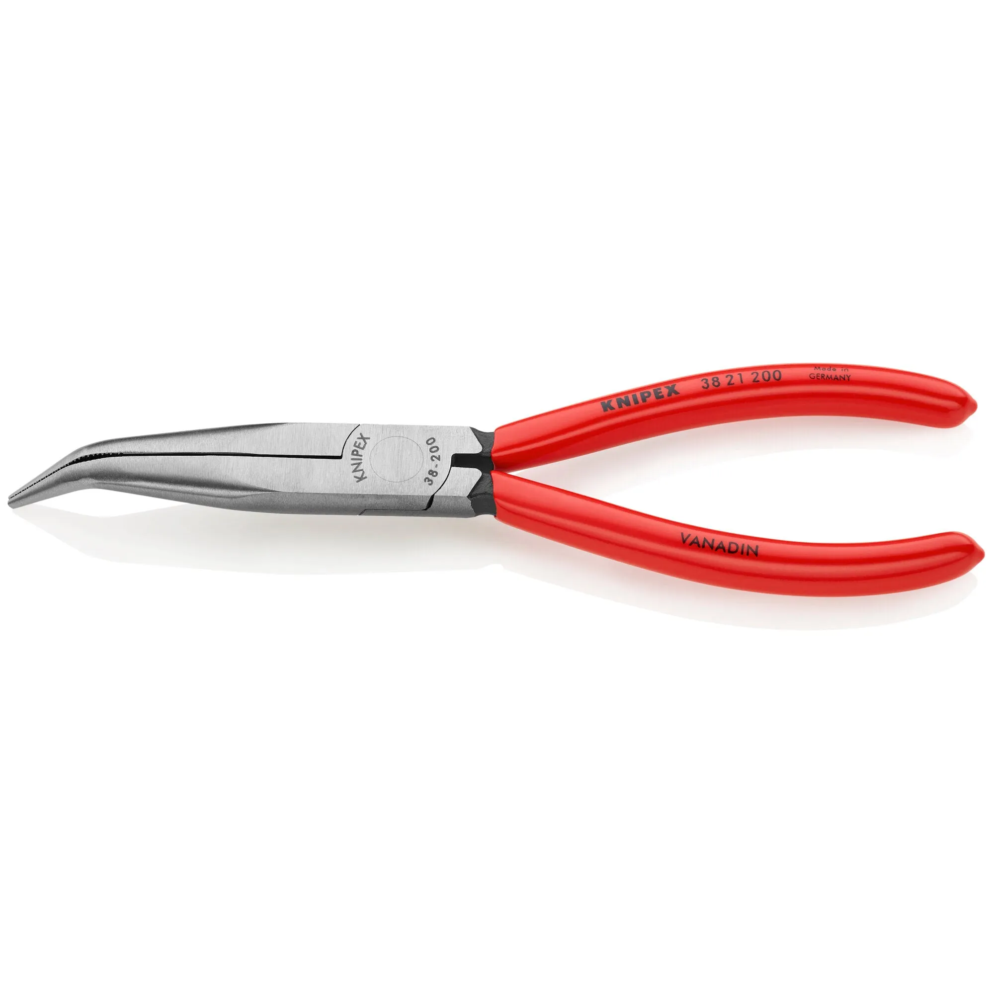 Knipex 38 21 200 8" Long Nose 40 Angled Pliers without Cutter