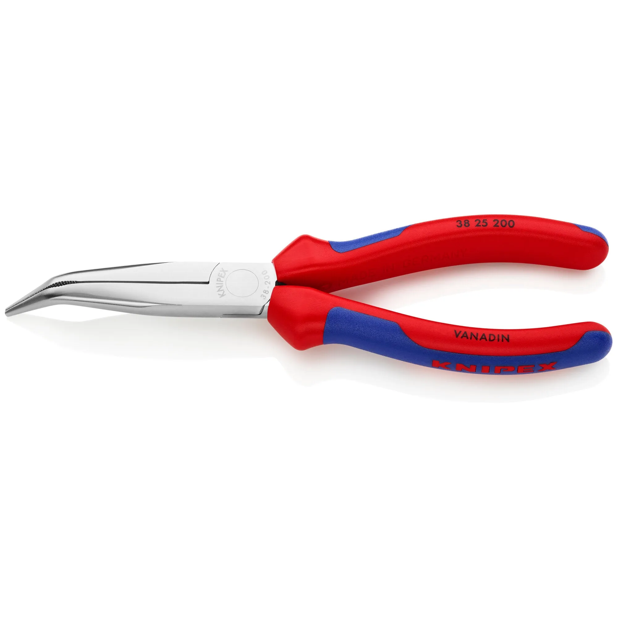Knipex 38 25 200 8" Long Nose 40 Angled Pliers without Cutter