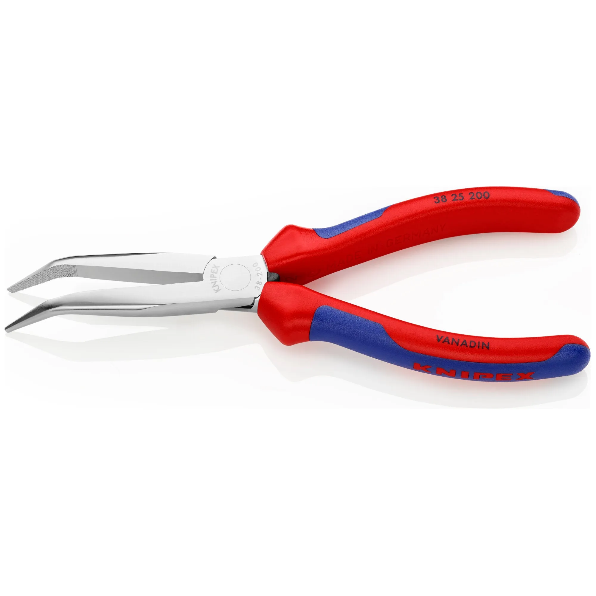 Knipex 38 25 200 8" Long Nose 40 Angled Pliers without Cutter