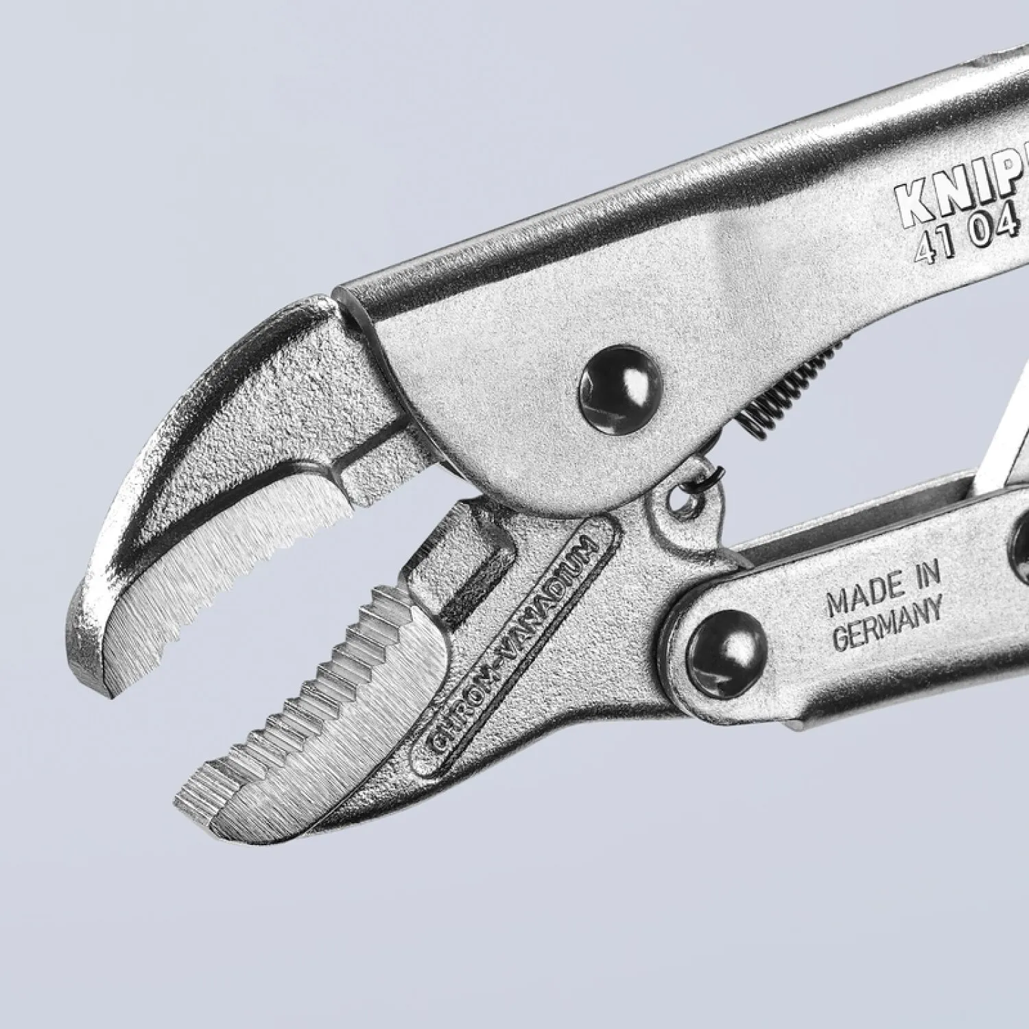 Knipex 41 04 180 SBA 7 1/4" Grip Pliers-Round Jaws