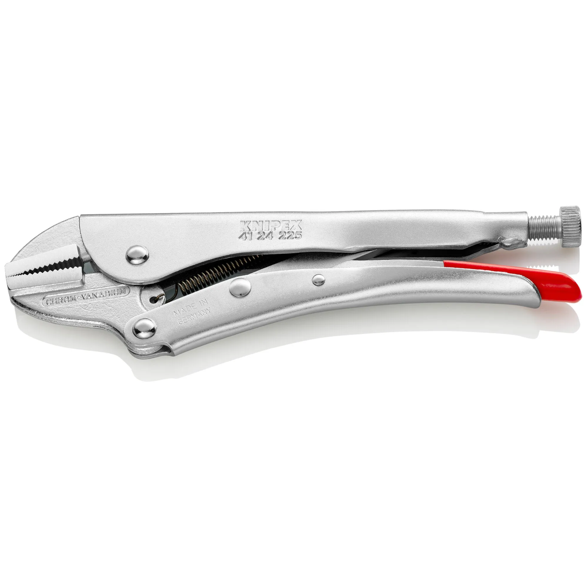 Knipex 41 24 225 9" Grip Pliers-Straight Jaws