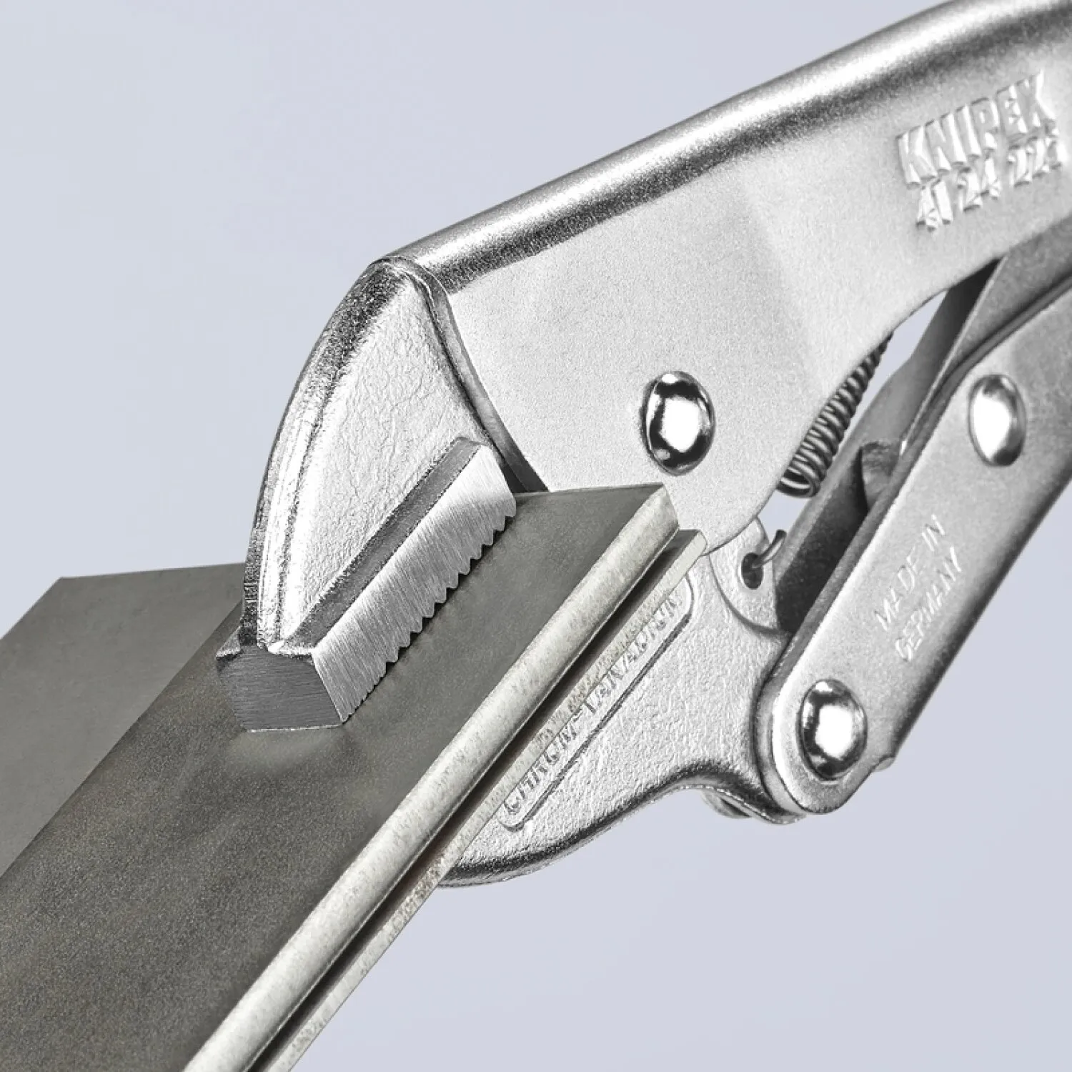 Knipex 41 24 225 SBA 9" Grip Pliers-Straight Jaws