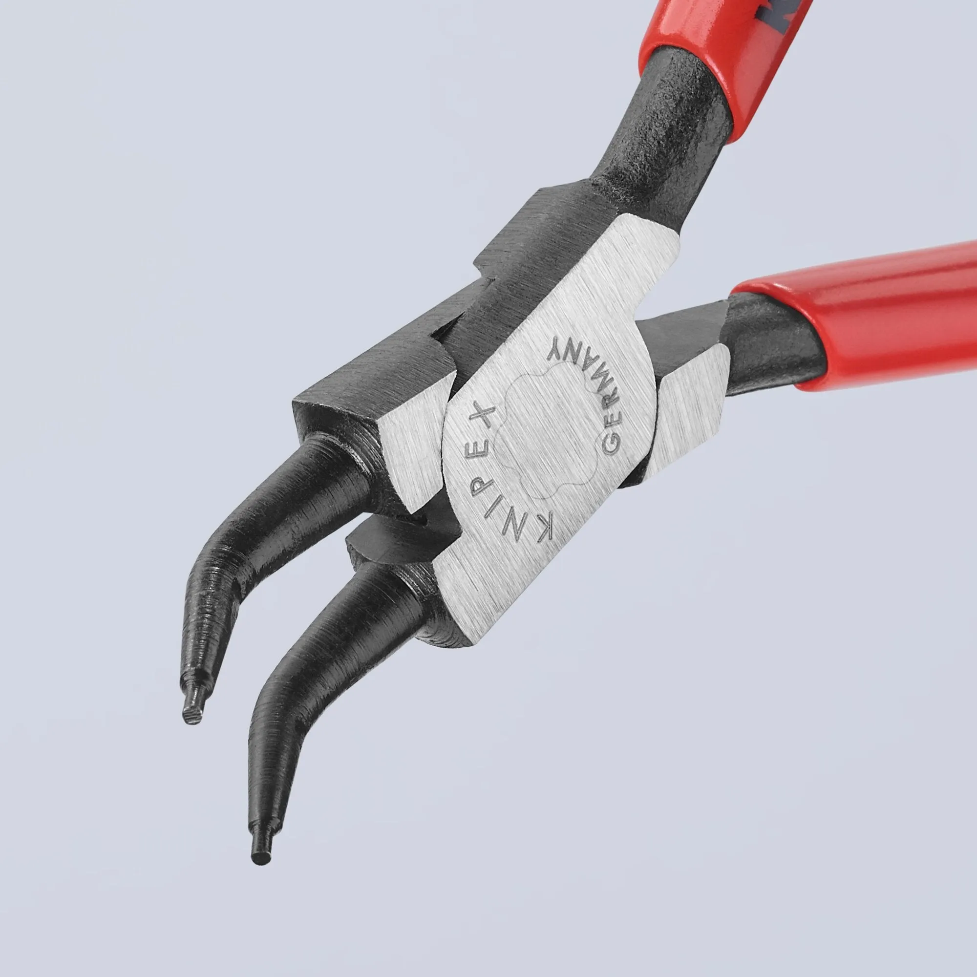 Knipex 44 31 J12 SBA 5 1/2" Internal 45 Angled Snap Ring Pliers-Forged Tips