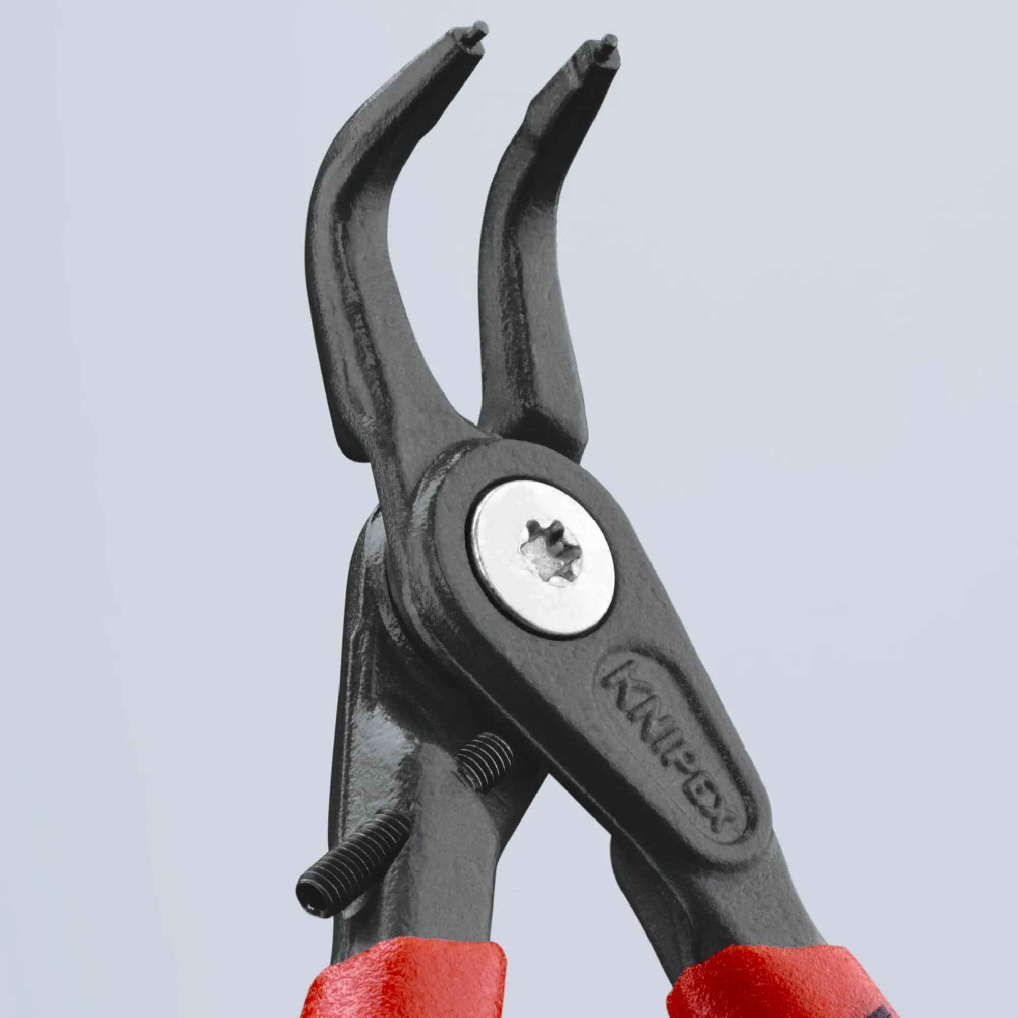 Knipex 48 41 J01 5 1/4" Internal 90 Angled Precision Snap Ring Pliers-Limiter