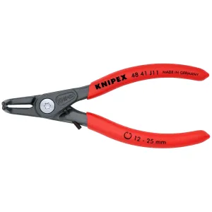 Knipex 48 41 J11 5 1/4" Internal 90 Angled Precision Snap Ring Pliers-Limiter