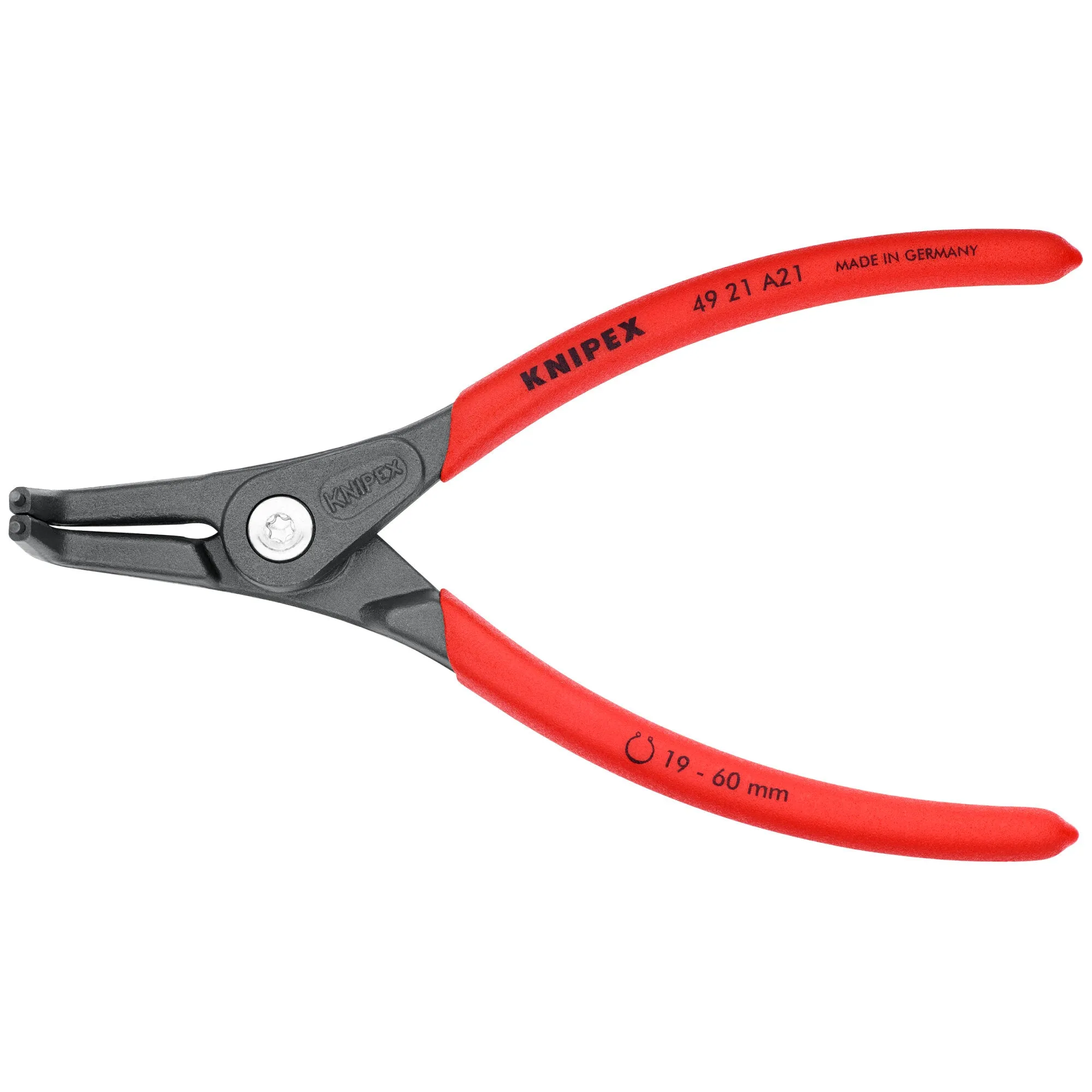 Knipex 49 21 A21 6 1/2" External 90 Angled Precision Snap Ring Pliers