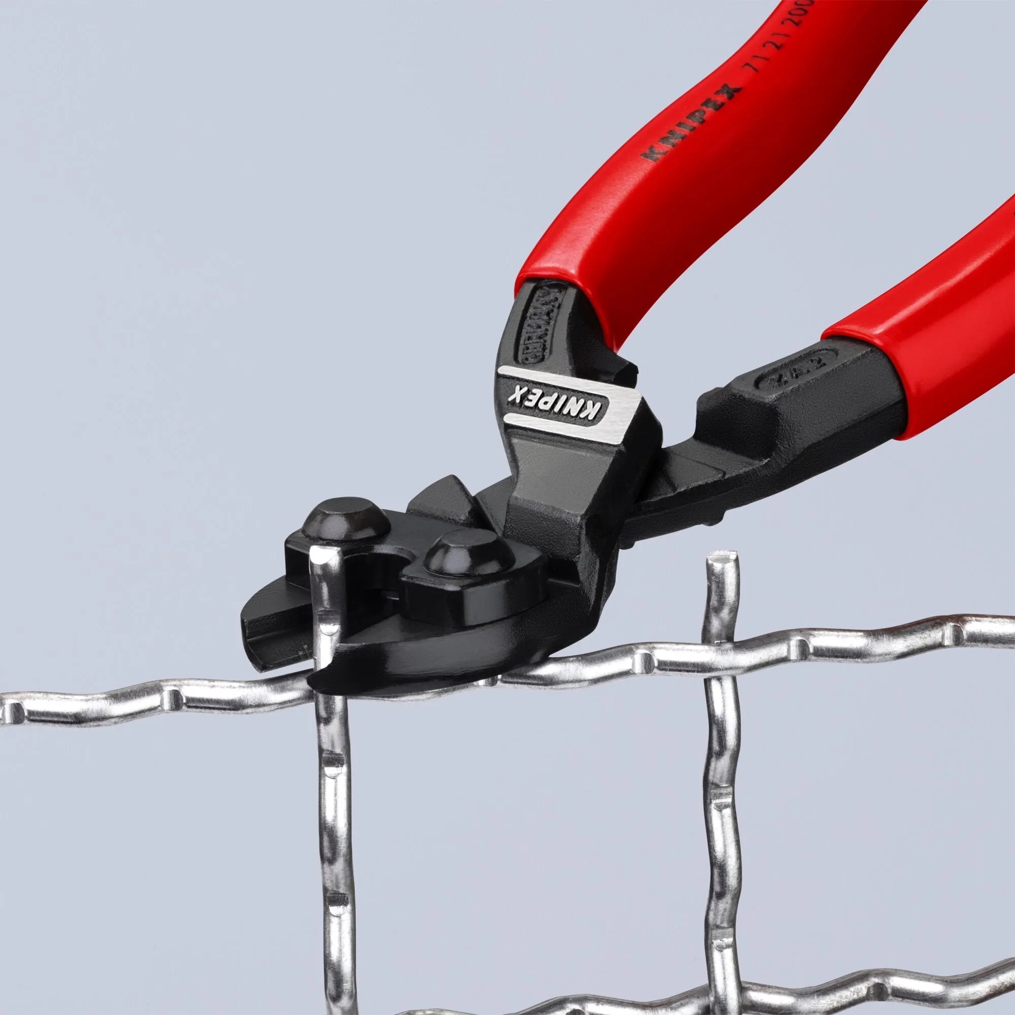 Knipex 71 21 200 SBA 8" CoBolt High Leverage 20 Angled Compact Bolt Cutters