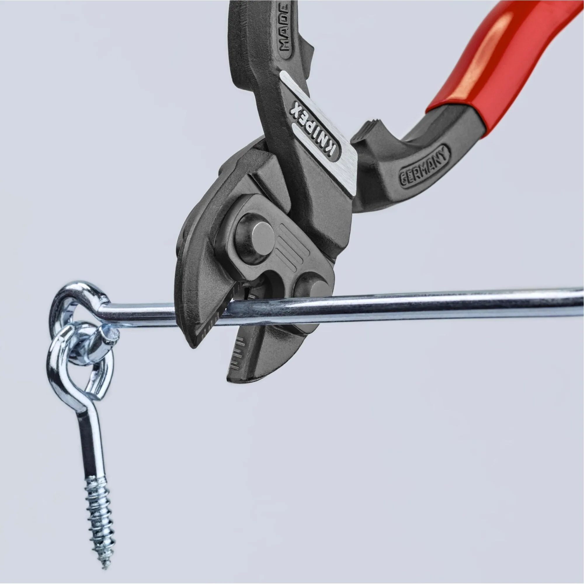Knipex 71 31 250 SBA 10" CoBolt High Leverage XL Compact Bolt Cutters-Notched Blade