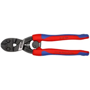 Knipex 71 32 200 8" CoBolt High Leverage Compact Bolt Cutters-Notched Blade