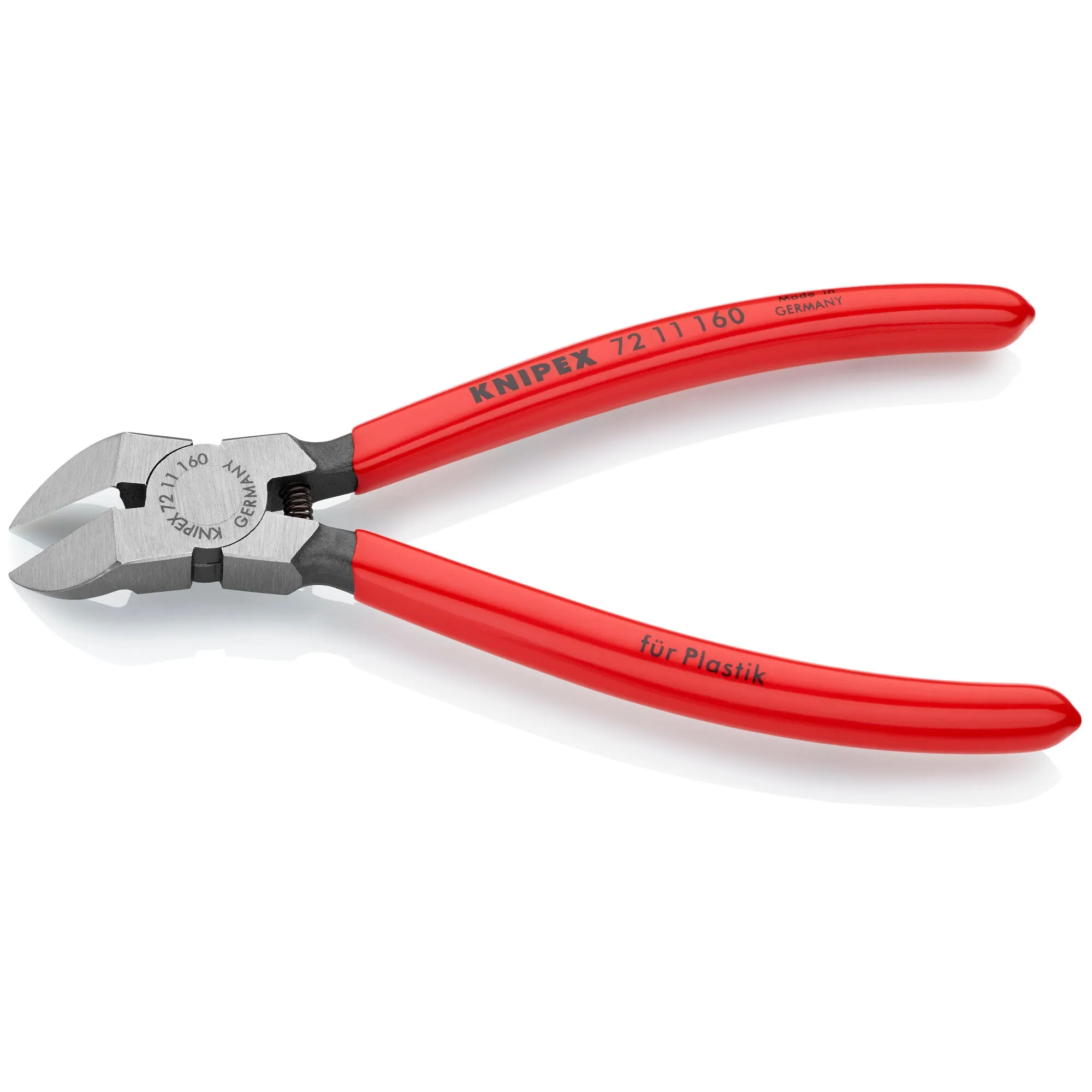 Knipex 72 11 160 6 1/4" Diagonal Pliers for Flush Cutting Plastics 45 Angled