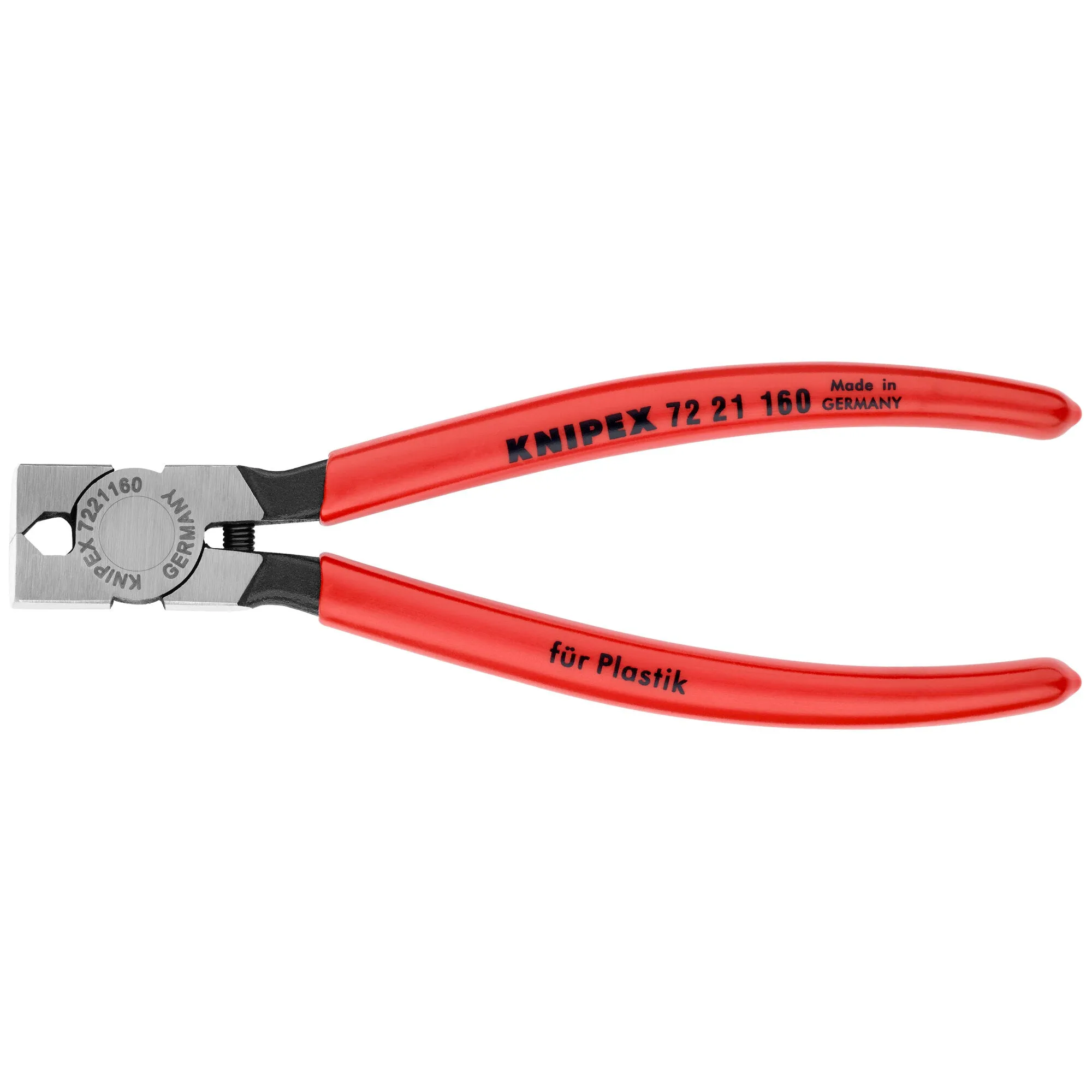 Knipex 72 21 160 6 1/4" Diagonal Pliers for Flush Cutting Plastics 85 Angled