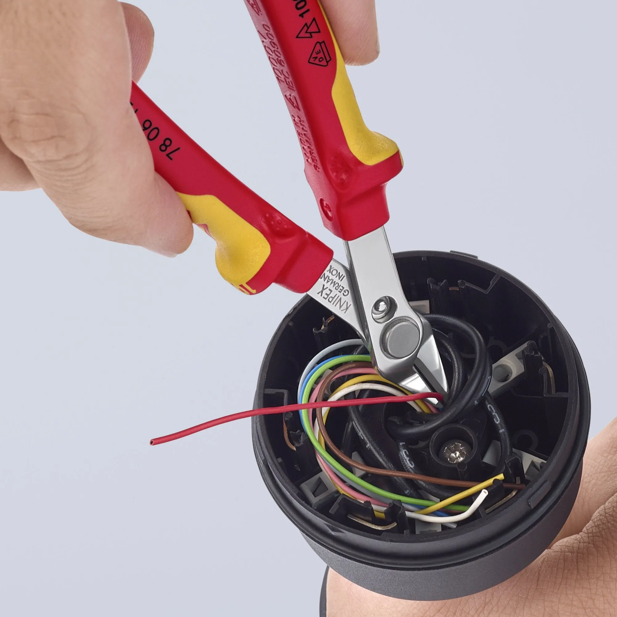 Knipex 78 06 125 5" Electronics Super Knips- 1000V Insulated
