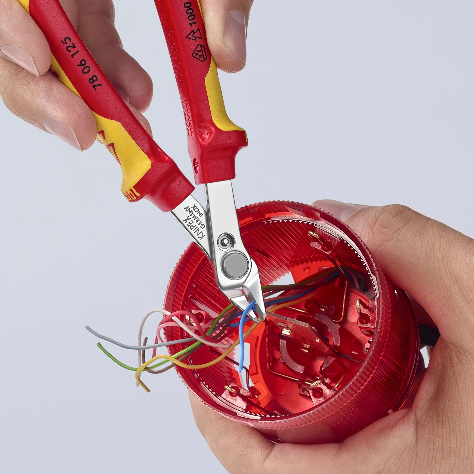 Knipex 78 06 125 5" Electronics Super Knips- 1000V Insulated
