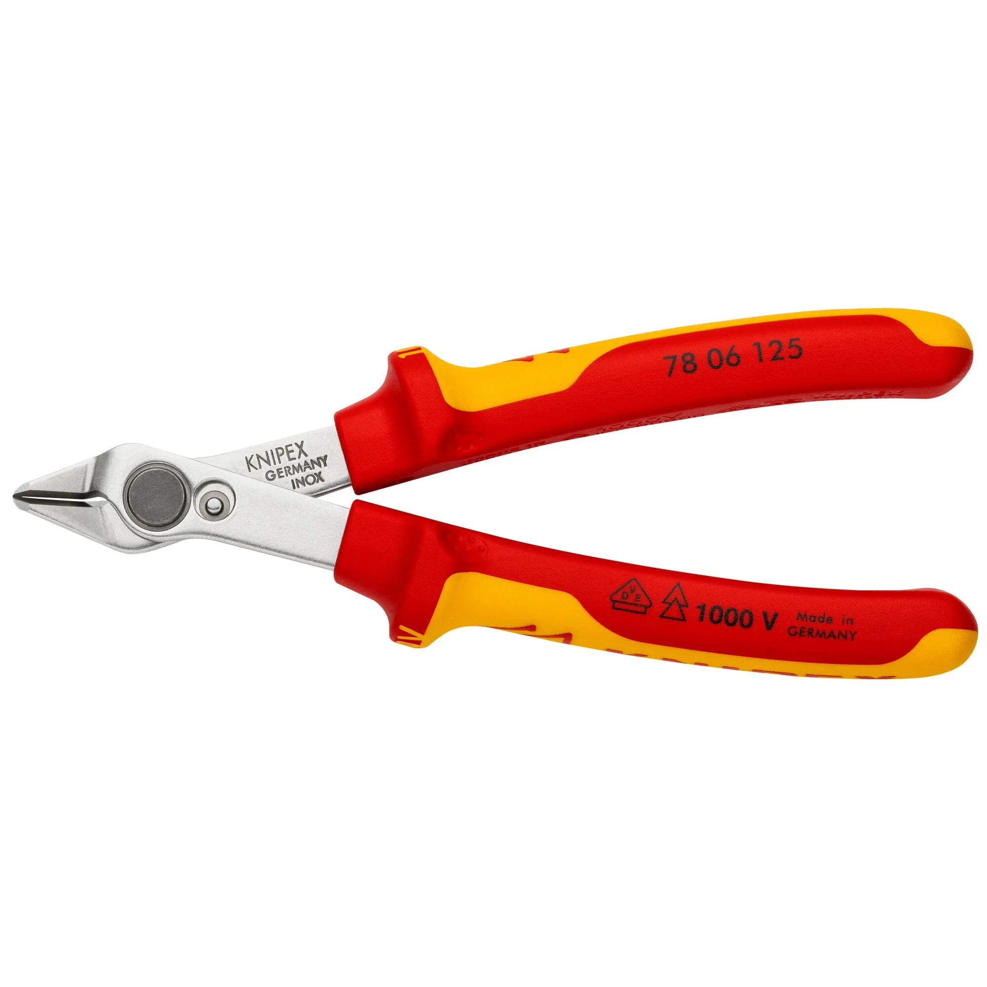 Knipex 78 06 125 5" Electronics Super Knips- 1000V Insulated