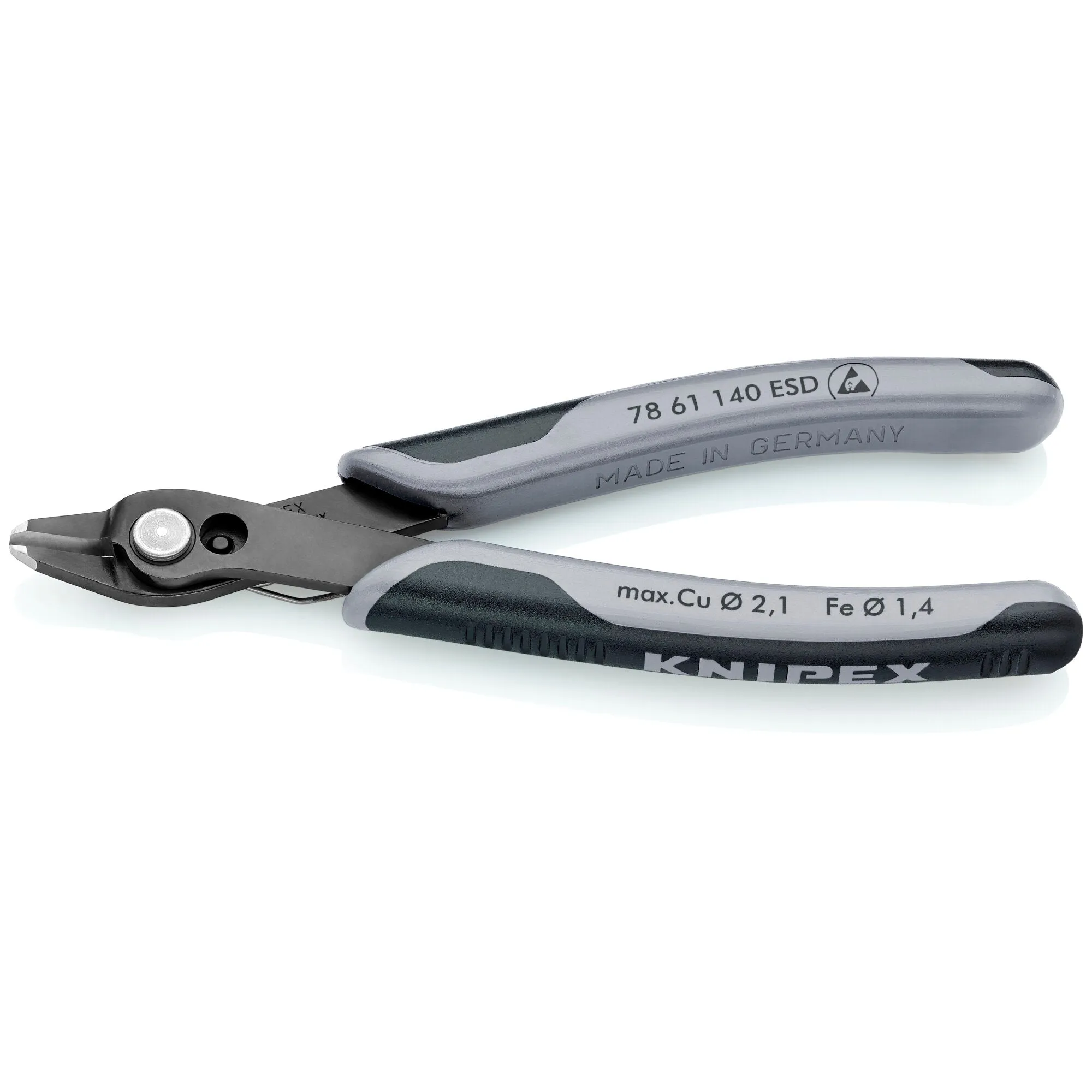 Knipex 78 61 140 ESD 5 1/2" Electronics Super Knips XL-ESD Handles