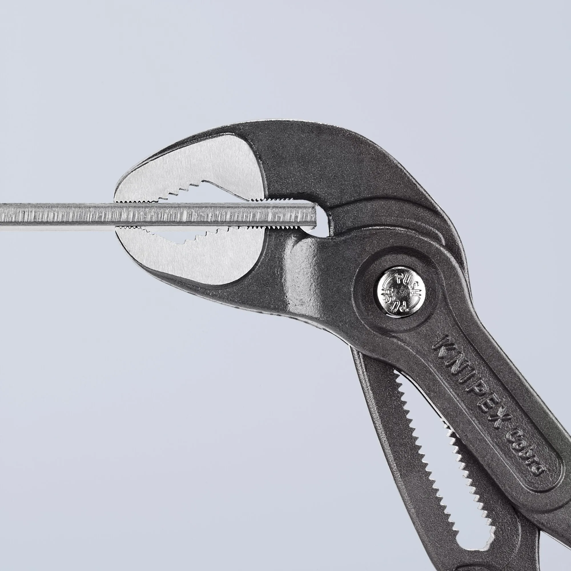 Knipex 87 02 300 T BKA 12" Cobra Water Pump Pliers-Tethered Attachment