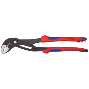 Knipex 87 02 300 T BKA 12" Cobra Water Pump Pliers-Tethered Attachment