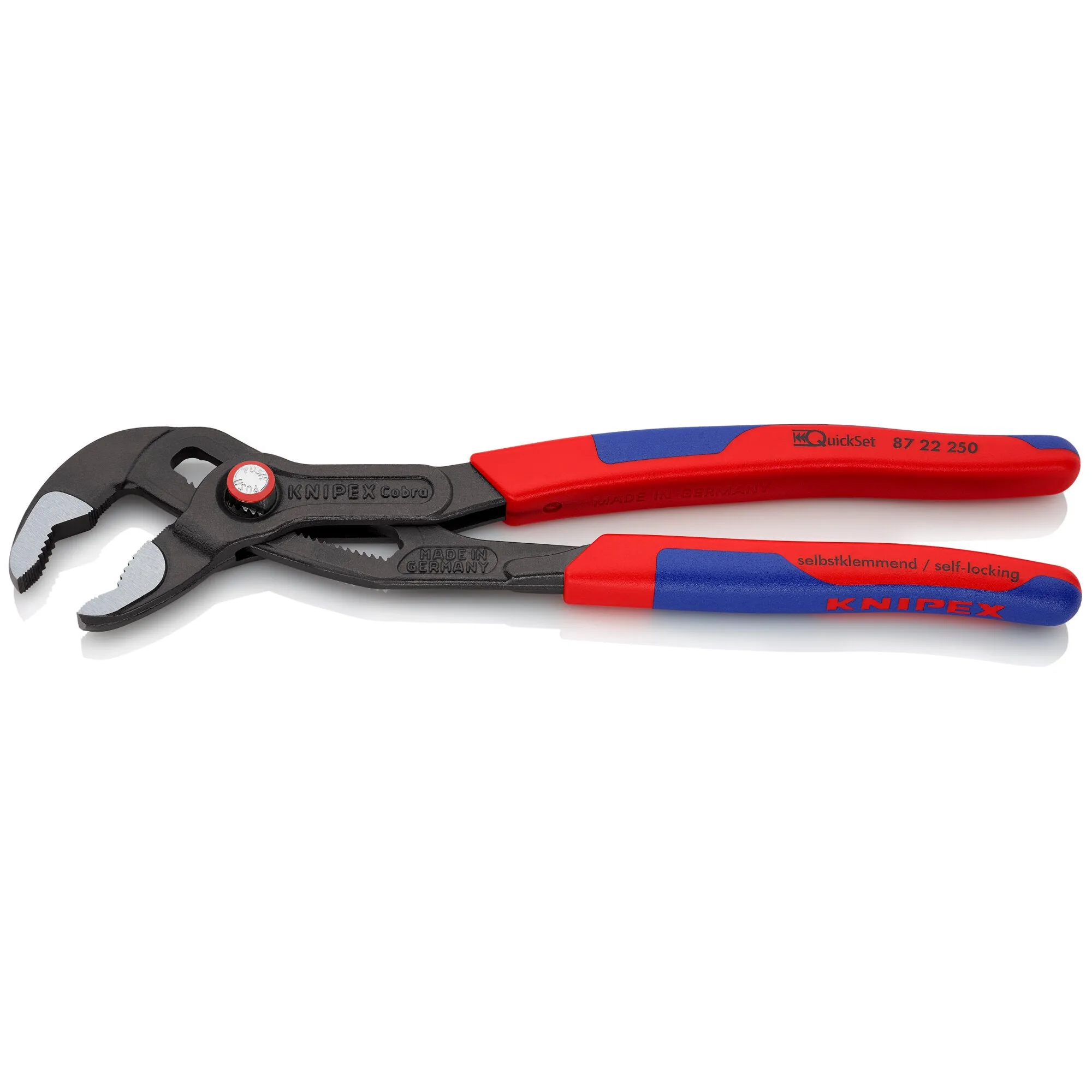 Knipex 87 22 250 10" Cobra QuickSet Water Pump Pliers
