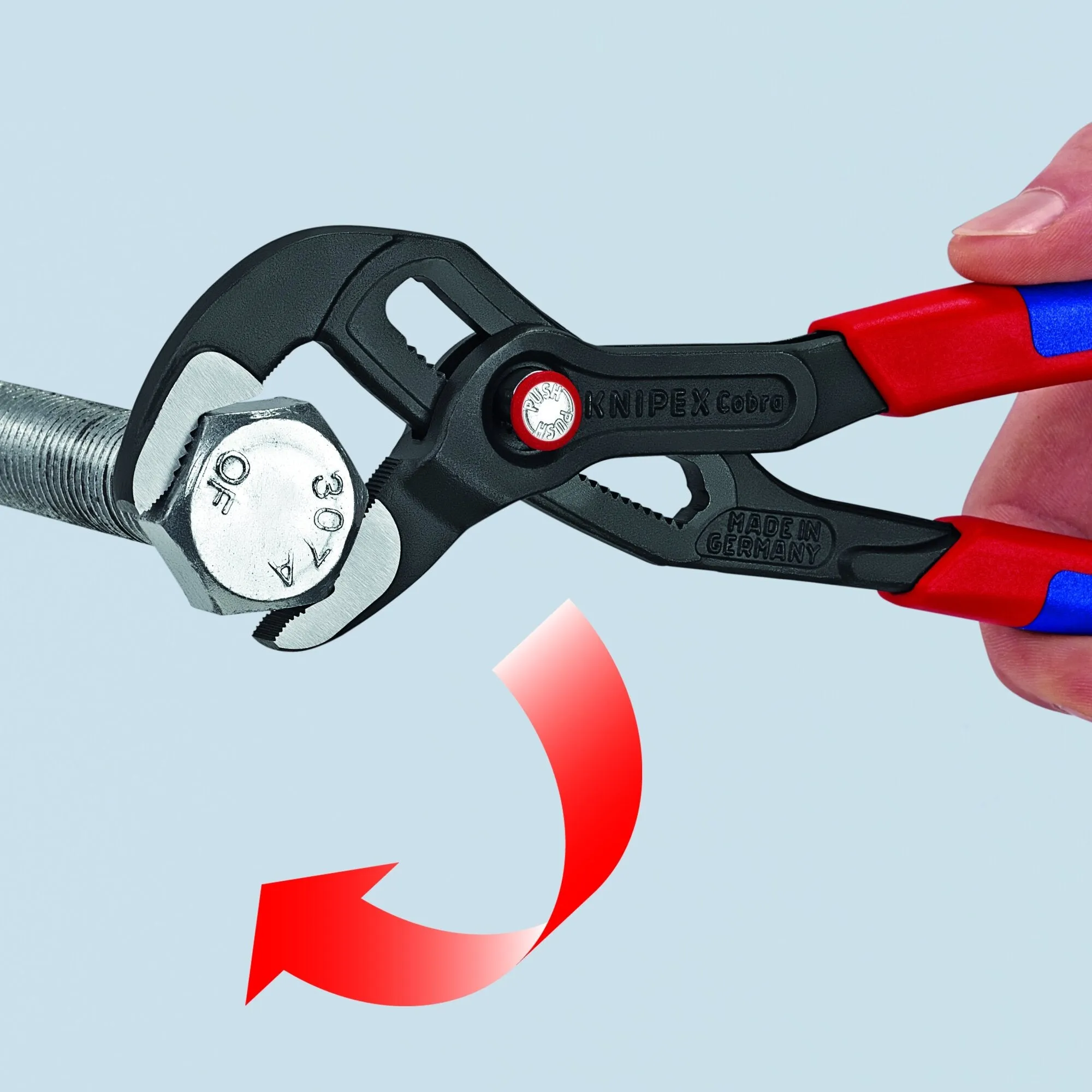 Knipex 87 22 250 10" Cobra QuickSet Water Pump Pliers