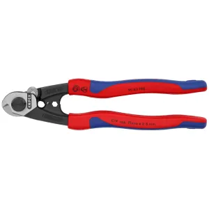 Knipex 95 62 190 SBA 7 1/2" Wire Rope Shears