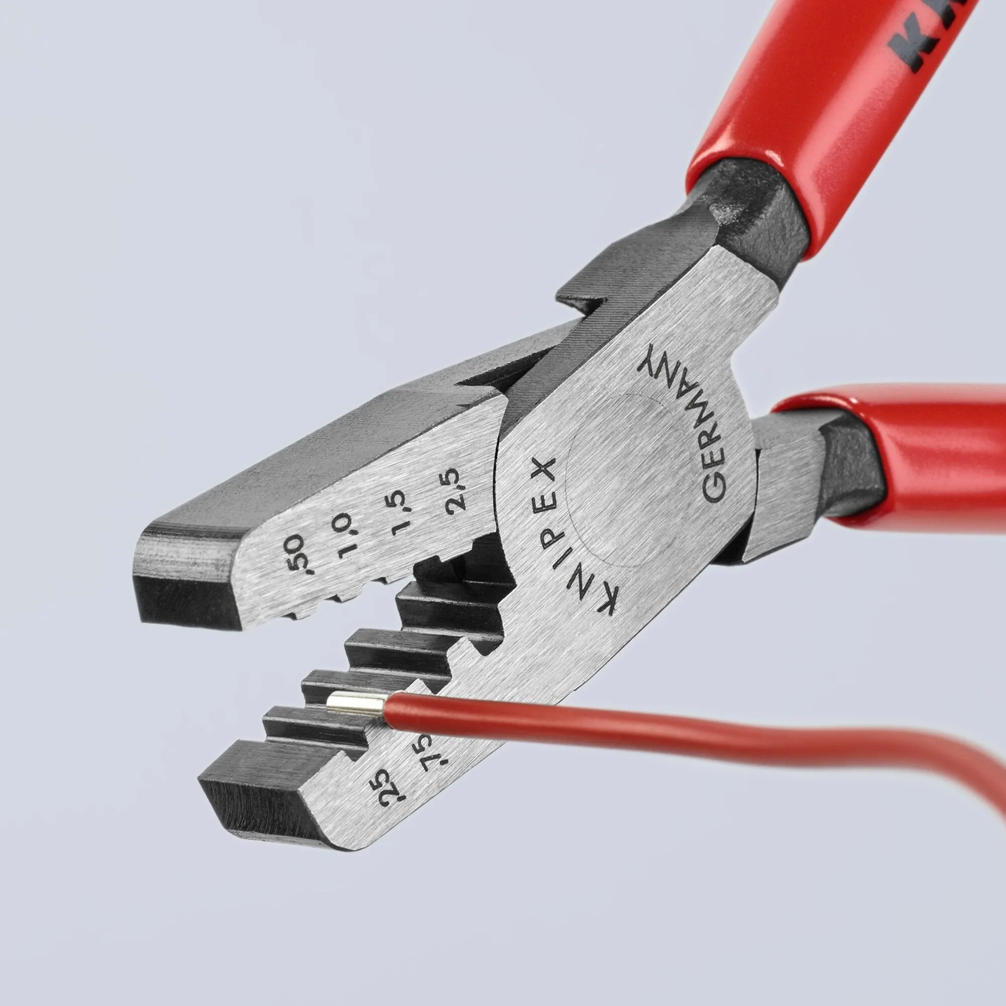 Knipex 97 61 145 A 5 3/4" Crimping Pliers for Wire Ferrules