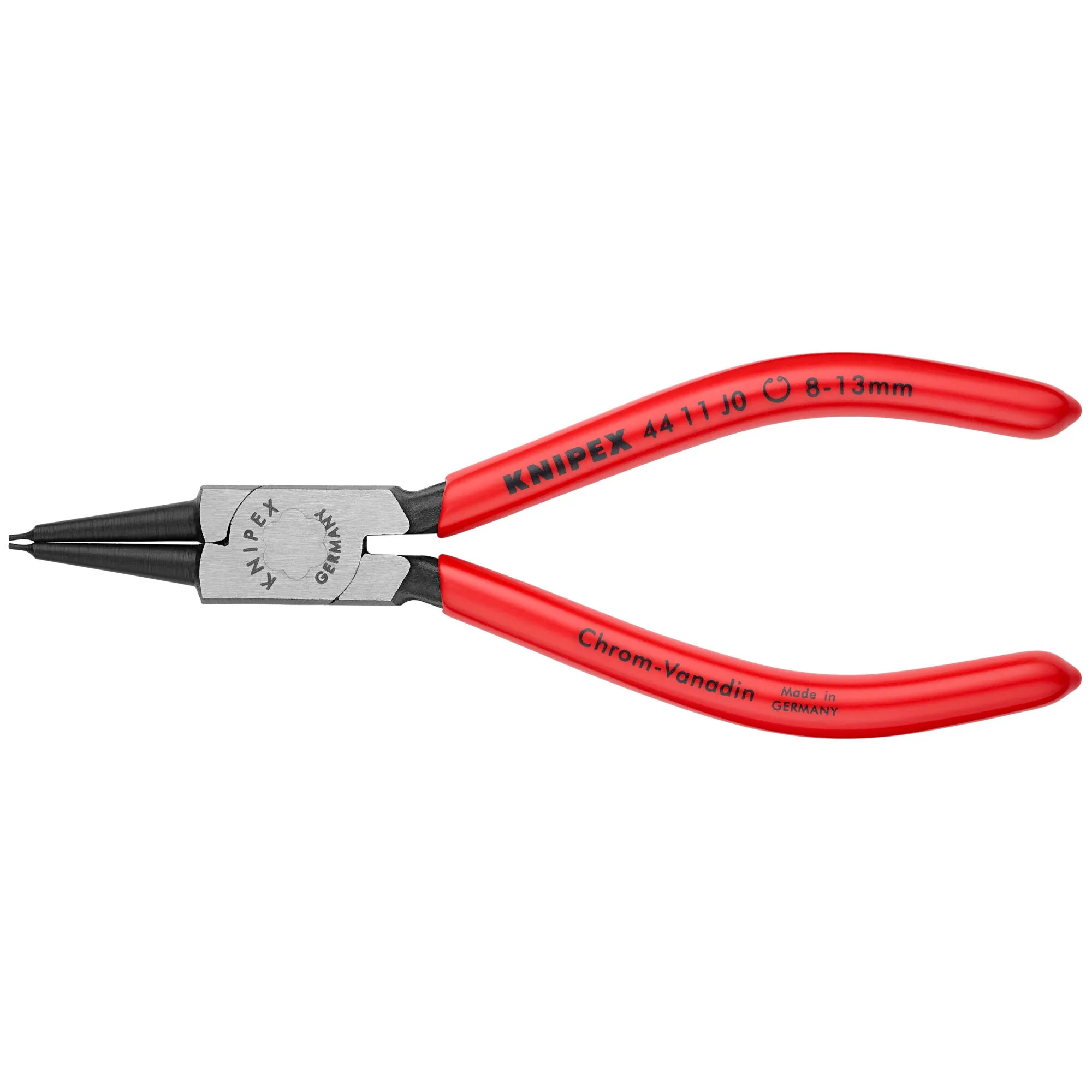 Knipex 9K 00 19 53 US 4 Pc Snap Ring Set In Tool Roll-Straight