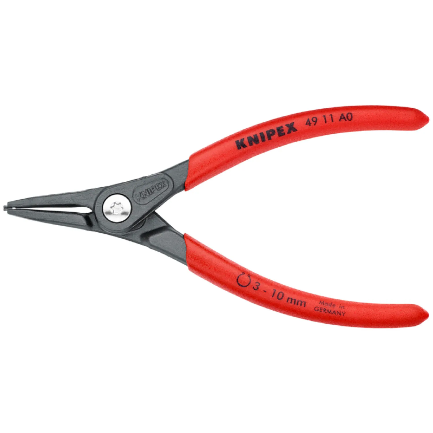 Knipex 9K 00 80 50 US 4 Pc External Precision Snap Ring Set in Tool Roll
