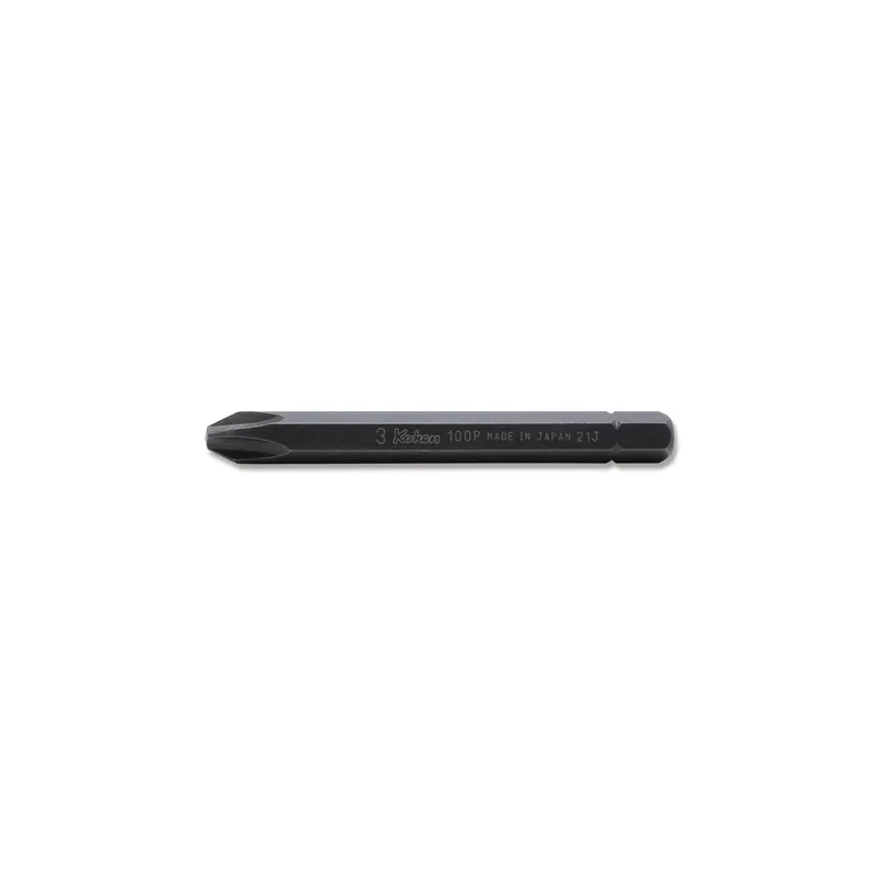 Ko-Ken 100P.80-3 5/16 Hex Dr. Bit PH3 Length 80MM