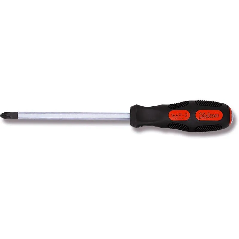 Ko-Ken 166P-3 Phillips Screwdriver Heavy Duty PH2 Blade 150 mm x 270 mm