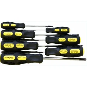Ko-ken 168T/7(TH) TORX Screwdriver Tamper Resistant T10H-T40H 7 Pieces