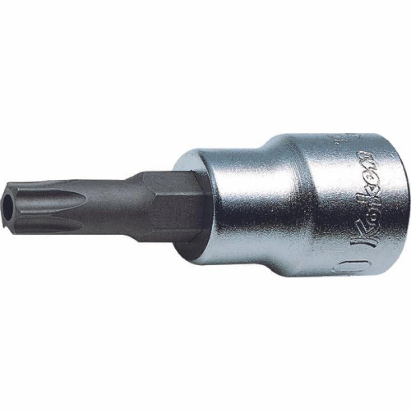 Ko-Ken 3025.50-T15H 3/8 Sq. Dr. Bit Socket TORX T15H Tamper Resistant Length 50mm