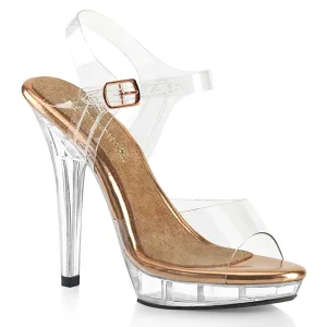 LIP-108 Clear-Rose Gold/Clear