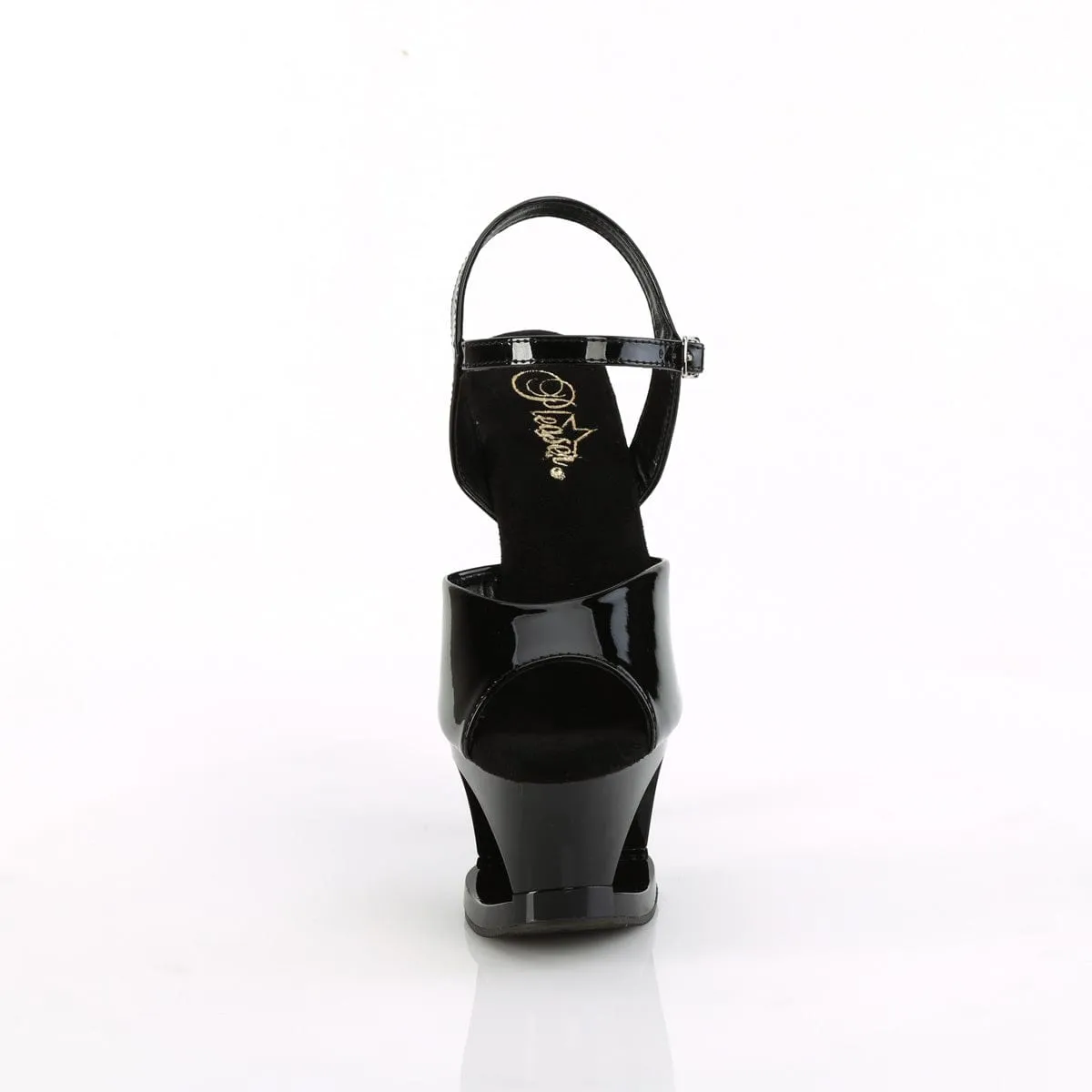 MOON-709H Black Patent/Black-Red